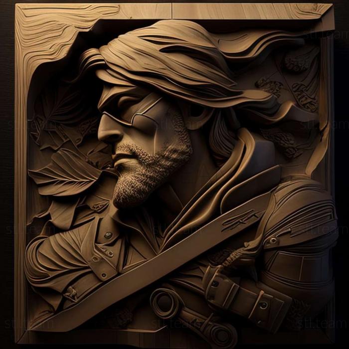 3D модель Гра Metal Gear Solid 4 Guns of the Patriots (STL)